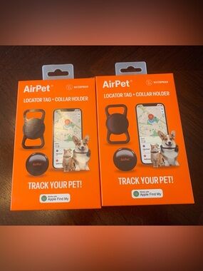 AirPet Locator Tag + Collar Holder